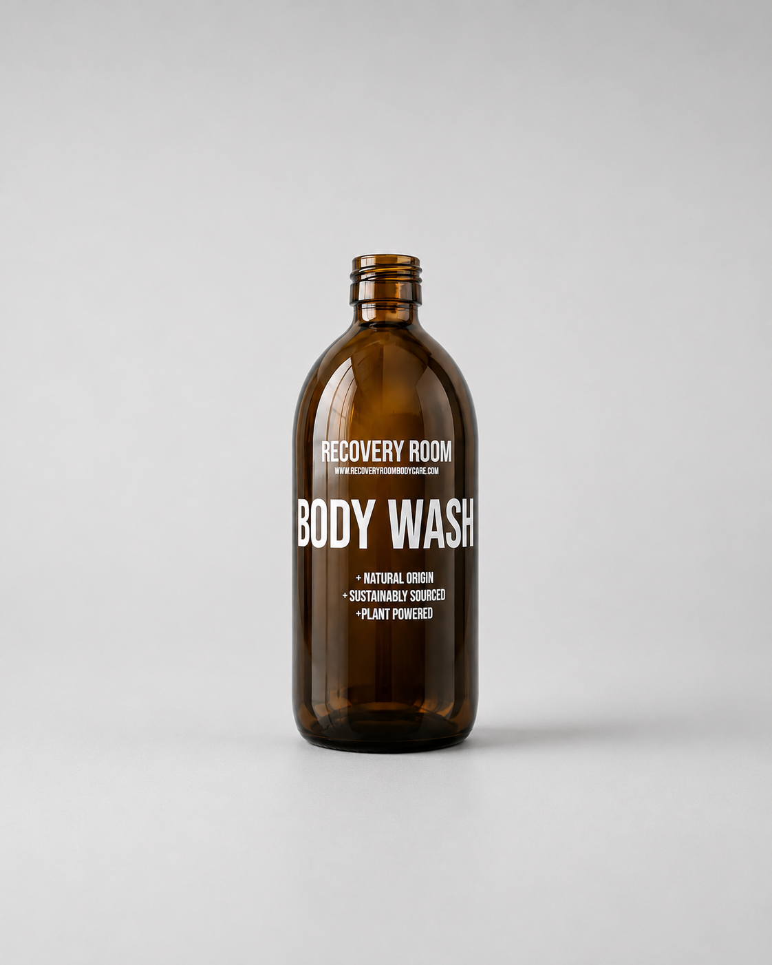 Colour Printed Body Wash Bottle Custom Branding