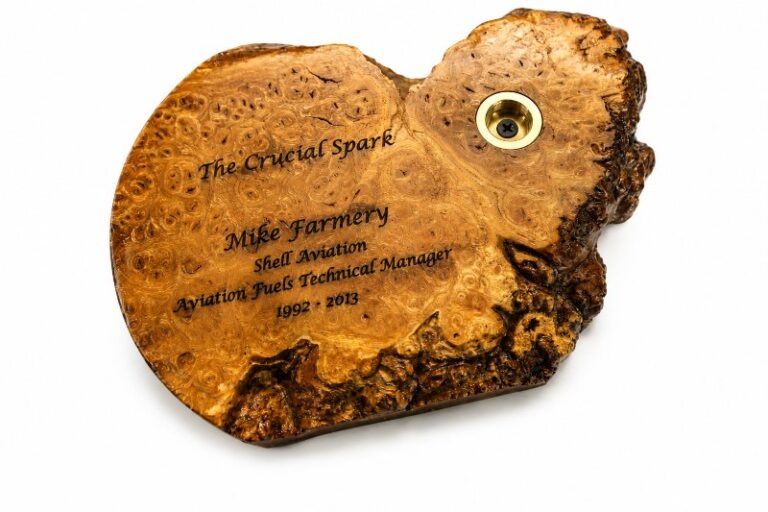 Custom Driftwood Laser Engraving Plaque