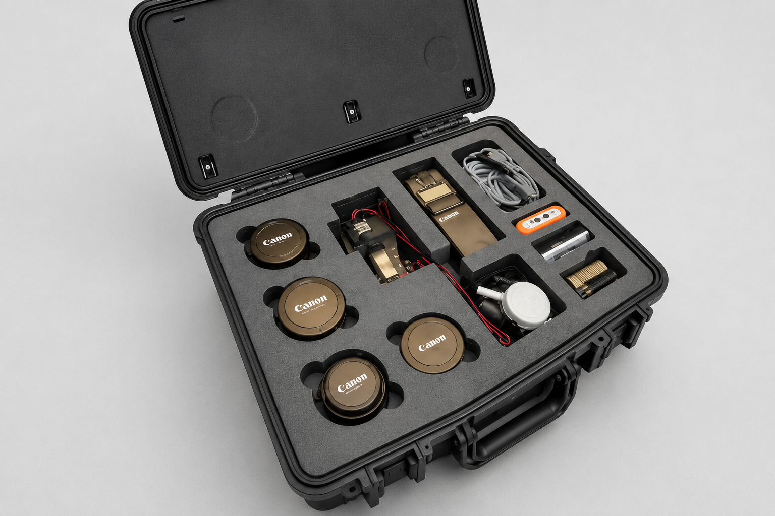 Custom Laser Cut Foam Insert Equipment Peli Case