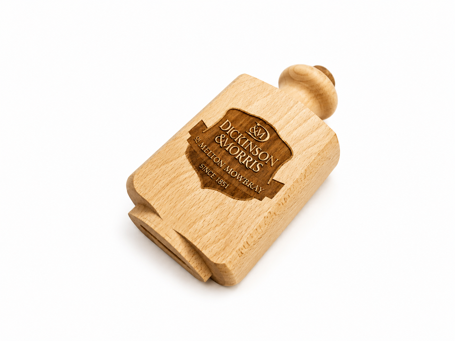 Custom Laser Engraved Wooden Pie Dolly
