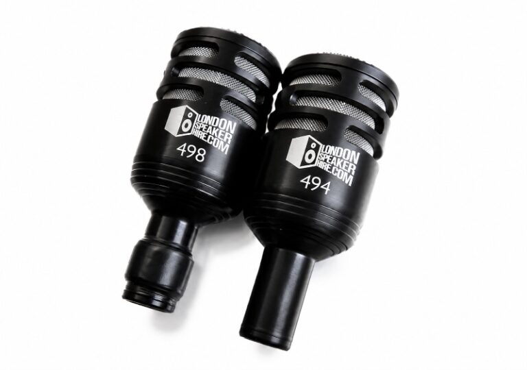 Fibre Laser Engraved Black Aluminium Microphone Body