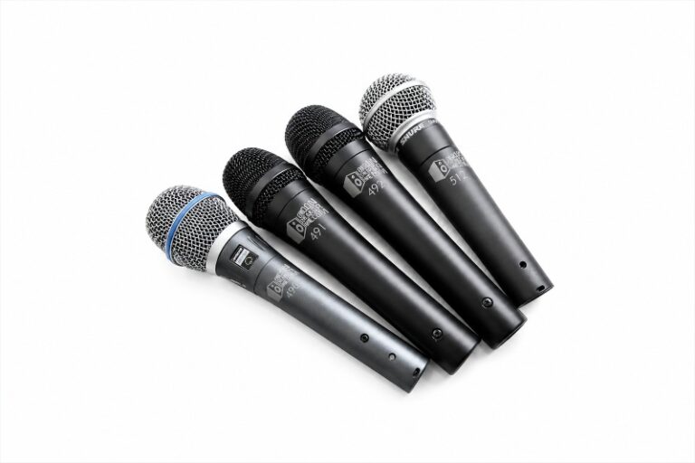 Fibre Laser Engraved Fibre Laser Engraved Branded Wireless Handheld Microphones