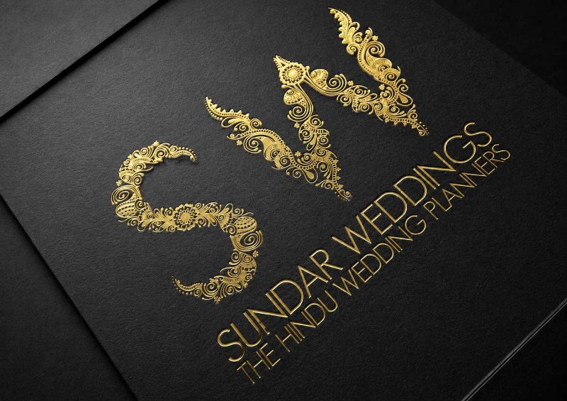Gold Foiled Luxury Wedding Planner Stationery