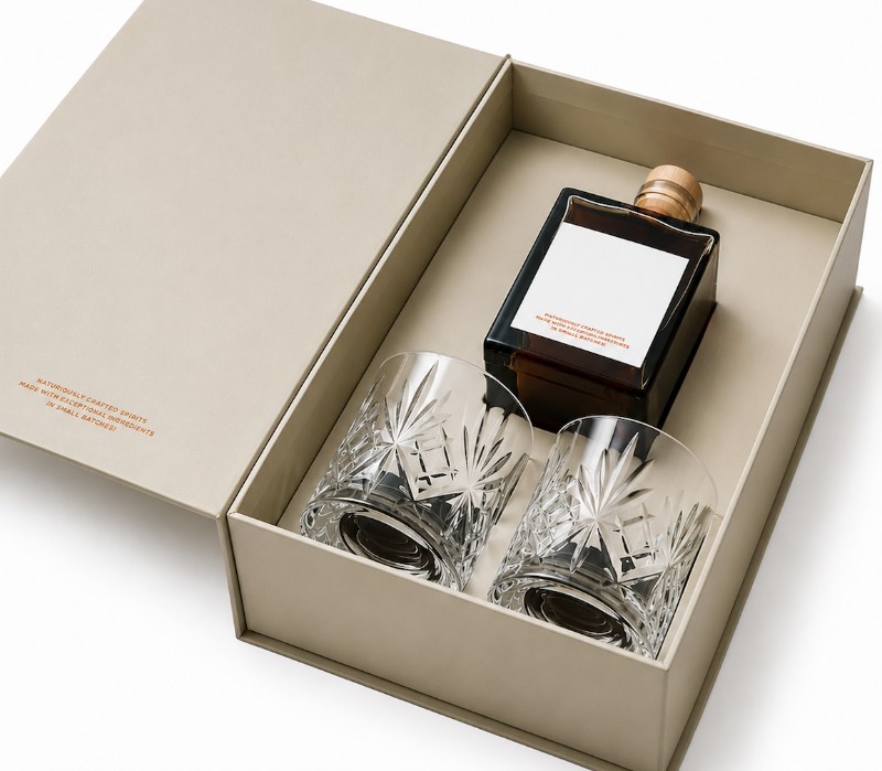 Laser Cut Card Insert Luxury Whisky Gift Box Packaging Laser Cut Card Insert Luxury Whisky Gift Box Packaging