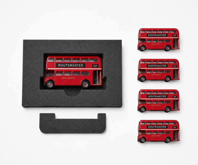 Laser Cut Foam Insert Model Bus Display Packaging Laser Cut Foam Insert Model Bus Display Packaging
