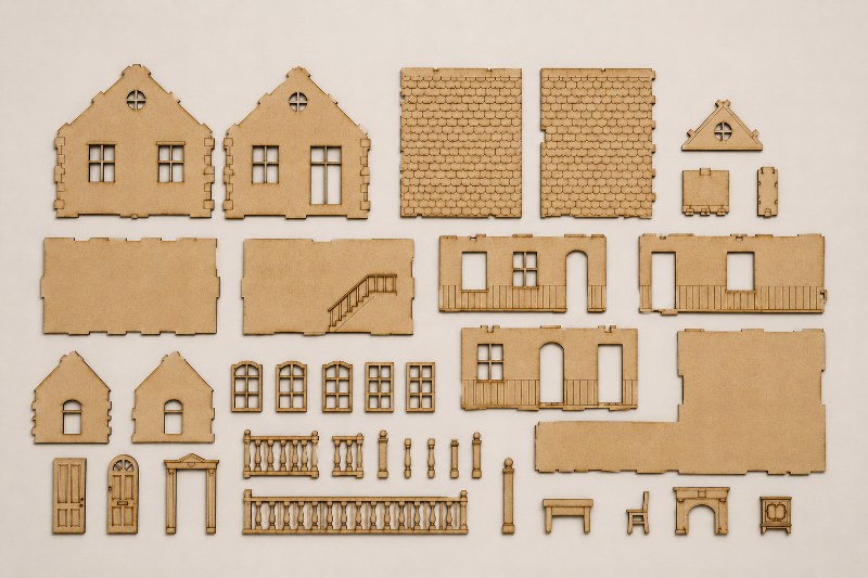 Laser Cut Mdf Architectural Model Building Kit Parts Laser Cut Mdf Architectural Model Building Kit Parts