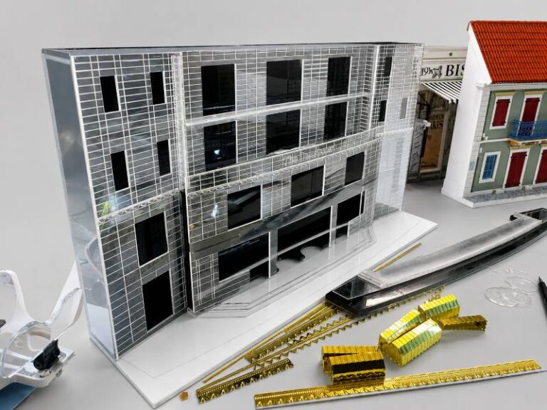 Laser Cutting Acrylic Architectural Model Fabrication