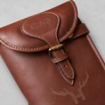 Personalised Laser Engraved Leather Gun Slip