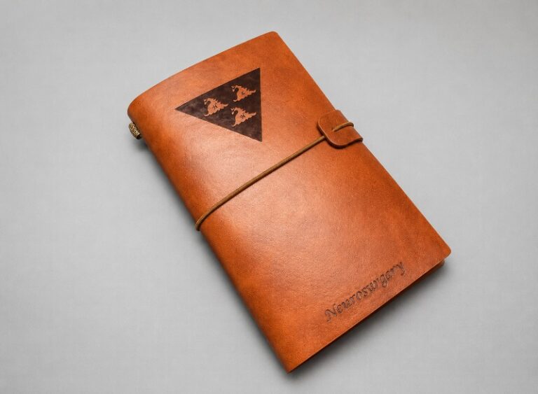 Personalised Laser Engraved Leather Journal