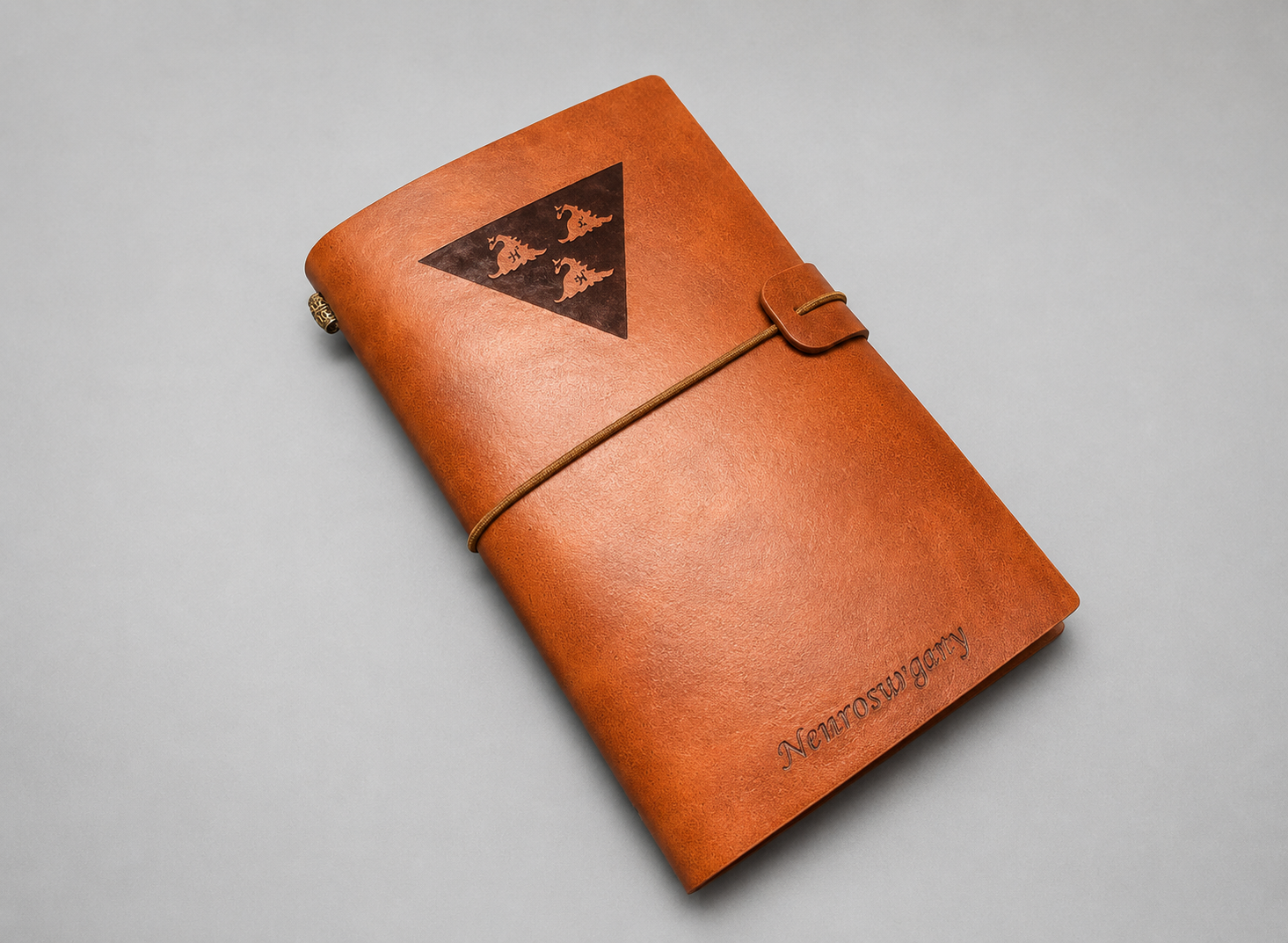 Personalised Laser Engraved Leather Journal