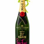 Personalised Moet Chandon Champagne Bottle Engraved Birthday Gift Pink Floyd Jpeg