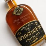 Personalised Whistlepig 11 Year Straight Rye Whiskey Custom Engraved Anniversary Gift