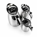 Sandblast Engraved Stainless Steel Insulated Serving Jug Set