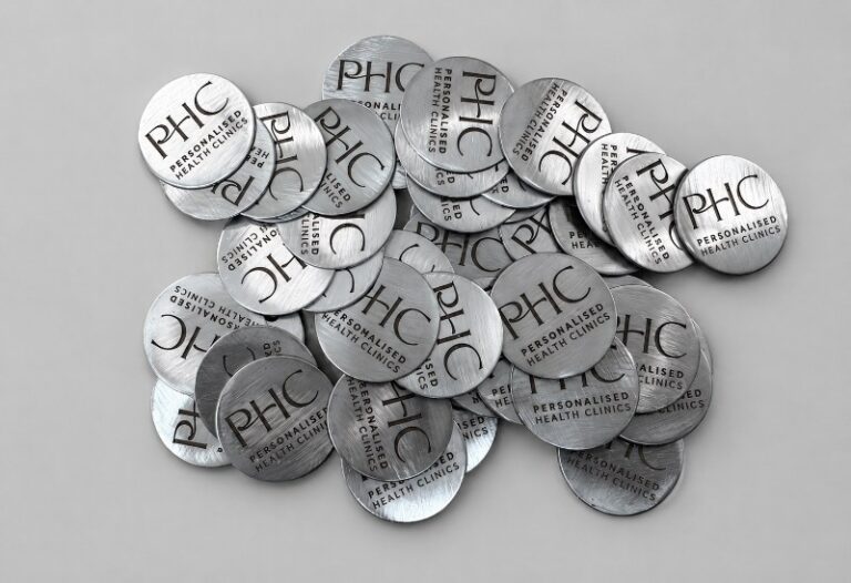 Stainless Steel Metal Engraving Personalised Discs Laser Marking