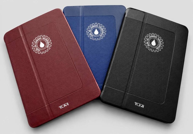 Tumi Custom Embossed Corporate Leather Tablet Cases Tumi Custom Embossed Corporate Leather Tablet Cases