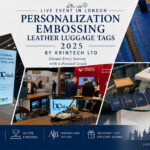 Bc Blue Luxury Travel Live Embossing Event London Gold Initials 6