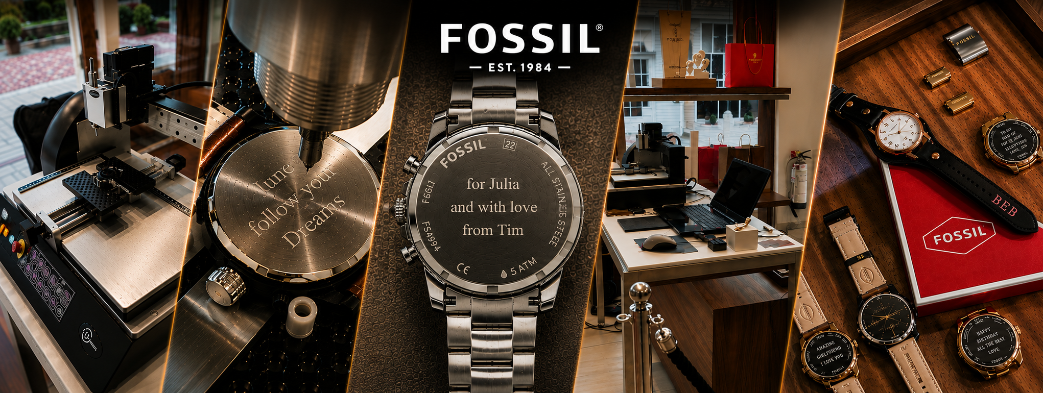 Fossil Store Live Embossing Engraving Event 33