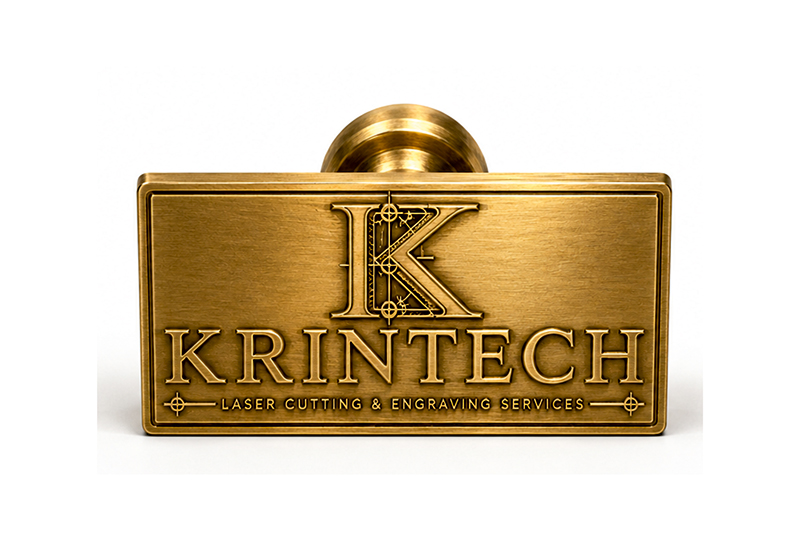 Krintech Custom Brass Embossing Die 1
