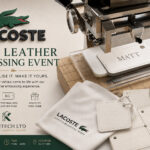 Lacoste Live Leather Embossing Event