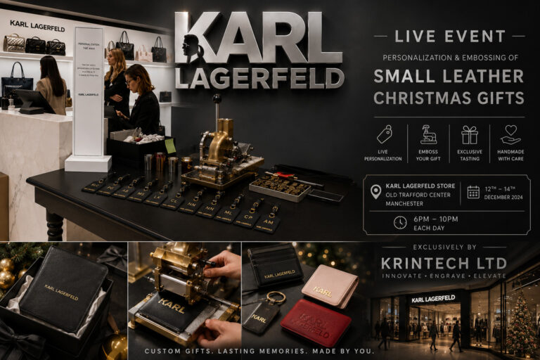 Leather Embossing Mobile Service Events Launches Pop Up Krintech Laser Cutting Services 13