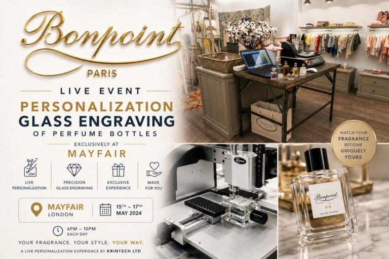 Live Retail Bonpoint Personalisation Event In Store Engraving 17