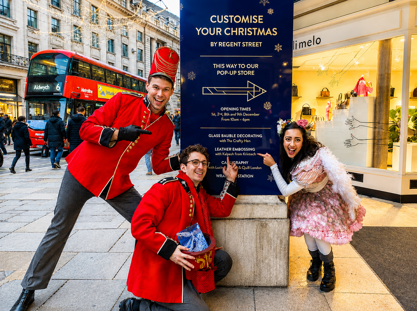 Regent Street Christmas Pop Up Store London